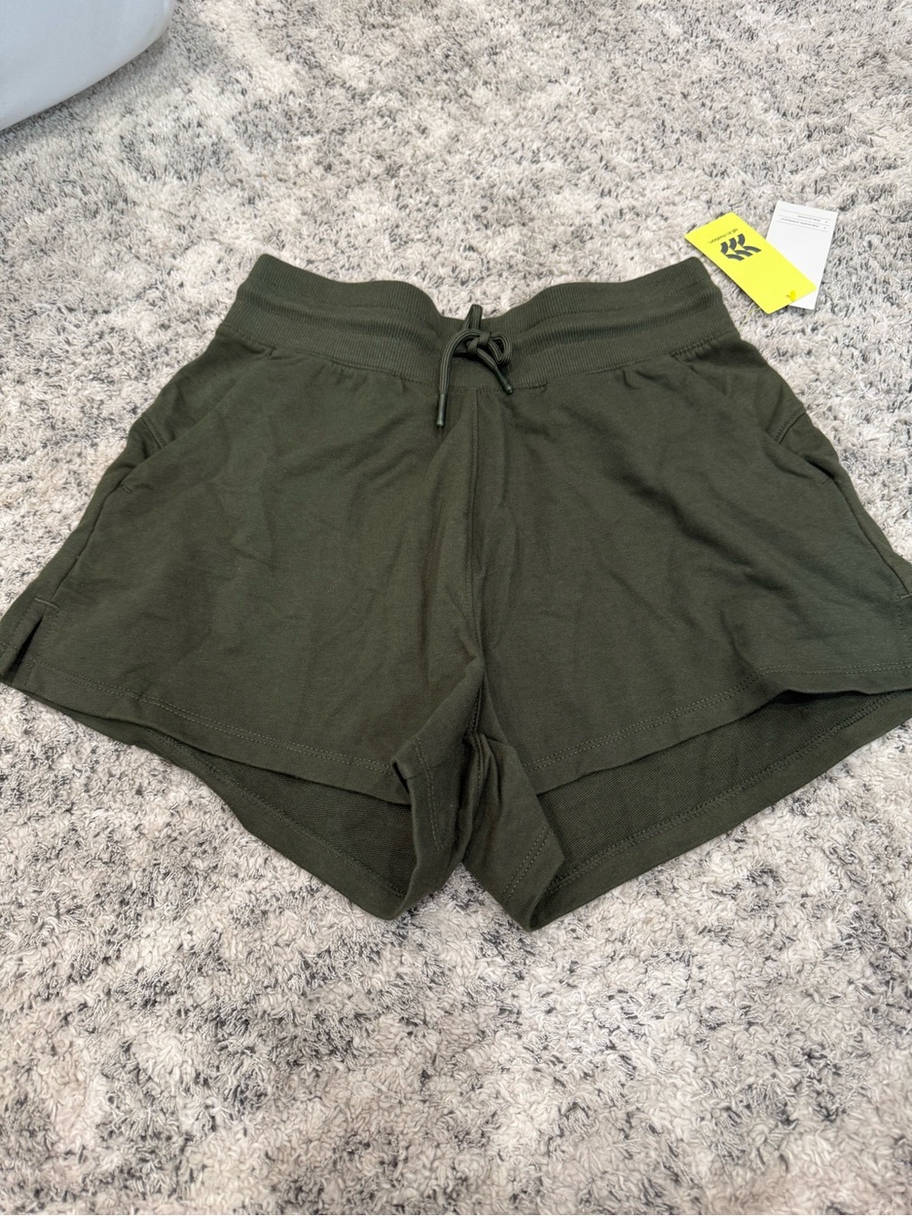 all in motion Olive Green Athletic Drawstring Shorts